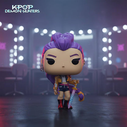 Funko Pop ! Animation KPop Demon Hunters (2257) Rumi Figure Vinyl 9cm