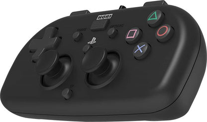 Hori Minipad PS4 kabelgebunden, Schwarz, Offizieller PlayStation 4 Controller