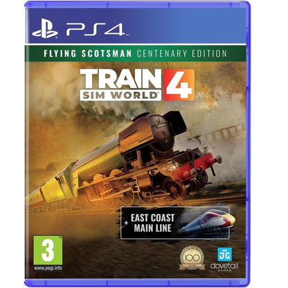 Train Sim World 4 Flying Scotsman Centenary Edition PS4 Spiel ITA EU Neu + DLC