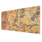 The Lord of the Rings Keyboard And Mouse Mat Middle Earth Map PC XXL Desk Mat