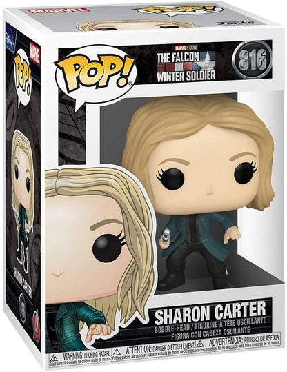 Funko Pop The Falcon And Winter Soldier 816 Sharon Carter Vinyl-Actionfigur