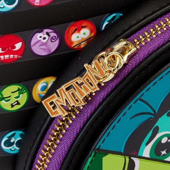 Funko Loungefly Zaino Pixar Inside Out 2 Core Memories Spinning Wheel Minibackpack