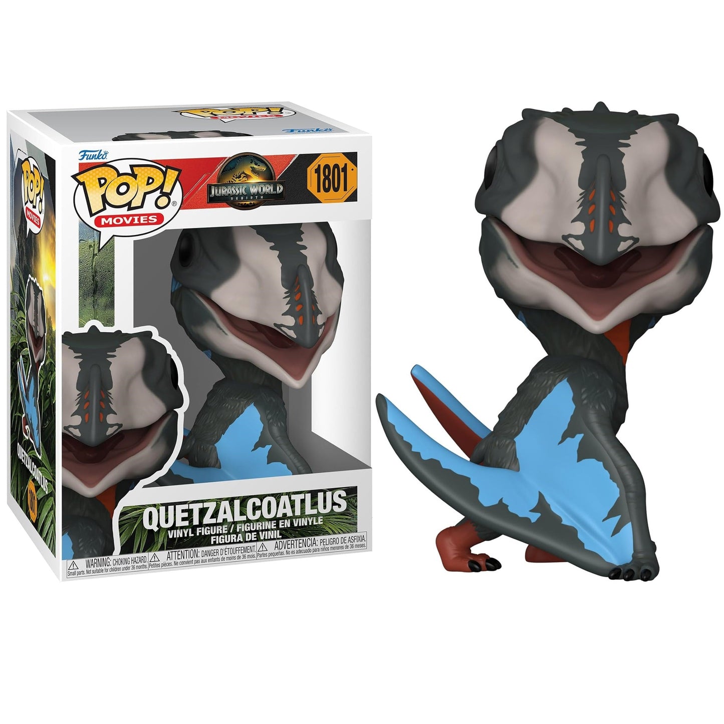 Funko Pop! Movies Jurassic World Rebirth Quetzalcoatlus – (1801) Vinylfigur 9cm