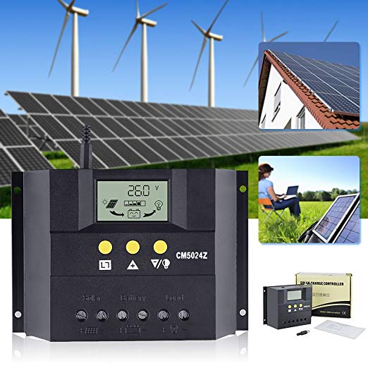 Laderegler für Solarpanels 12V/24V 50A AUTOMATISCH SOLARPANEL