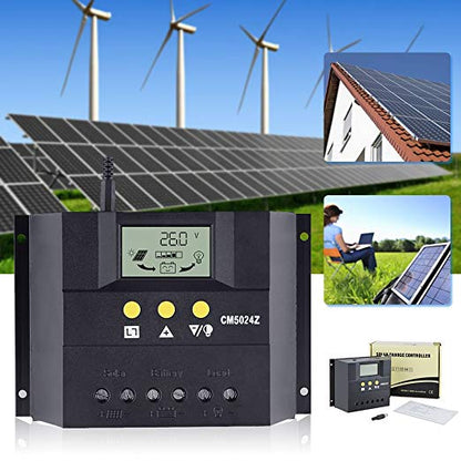 Laderegler für Solarpanels 12V/24V 50A AUTOMATISCH SOLARPANEL