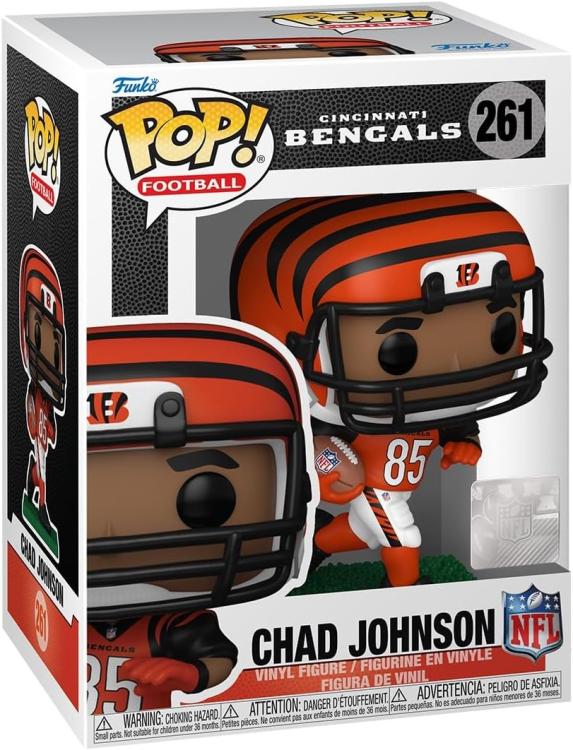 Funko Pop Football Nfl Bengals (261) Chad Johnson - Vinyl Figure Statuetta 9Cm
