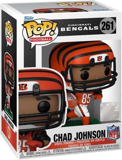 Funko Pop Football Nfl Bengals (261) Chad Johnson - Vinyl Figure Statuetta 9Cm