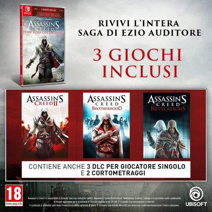 Assassin's Creed: The Ezio Collection Nintendo Switch Spiel NS Italienisch PAL ITA