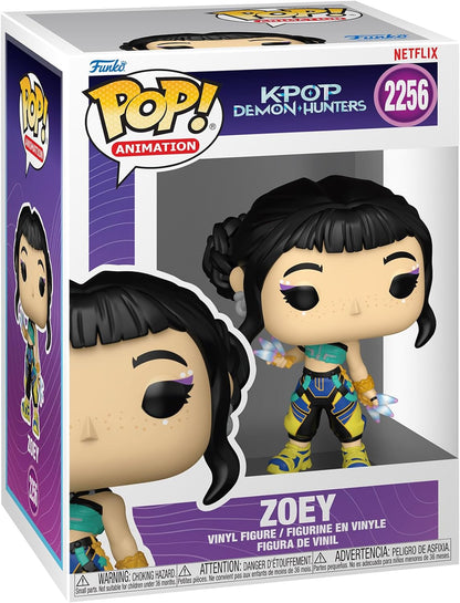 Funko Pop Animation - KPop Demon Hunters (2256) Zoey Figur Vinyl 9cm