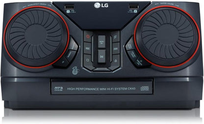 Lg Ck43 Mini-Hi-Fi-System mit CD-Player, Radio, Bluetooth, USB, Micro SD Stereo