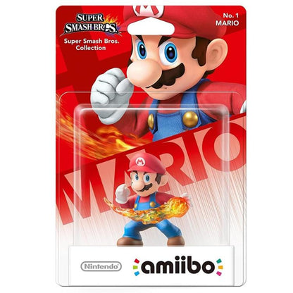 AMIIBO NINTENDO SUPER SMASH BROS COLLECTION - MARIO FIGUR STATUE NR.1 KOLLEKTION
