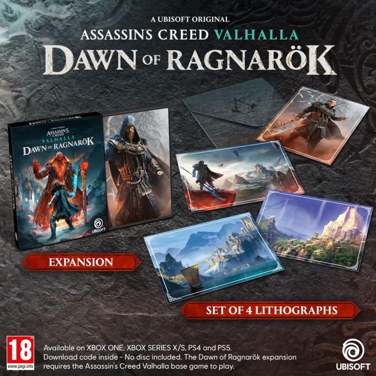 ASSASSIN'S CREED VALHALLA DAWN OF RAGNAROK PS4 CODE IN BOX PLAYSTATION 4 DEU