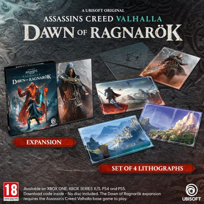 ASSASSIN'S CREED VALHALLA DAWN OF RAGNAROK PS4 CODE IN BOX PLAYSTATION 4 DEU