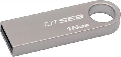 Kingston Pendrive Technology Datatravel Se9 16Gb Unita' Flash Usb 2.0 Argento