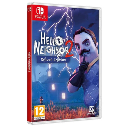 Hello Neighbor 2 Deluxe Edition Nintendo Switch Italienisches Spiel Videospiel Neu
