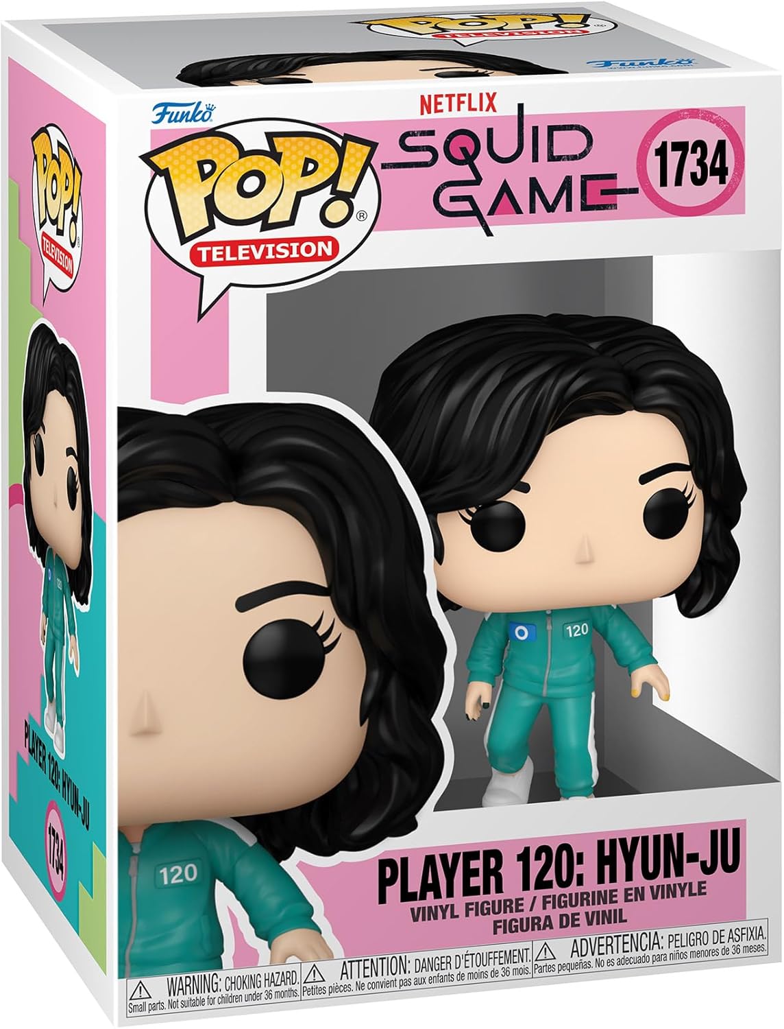 Funko Pop! Television – Squid Game (1734) Hyun-Ju Spieler 120 Figur 9cm