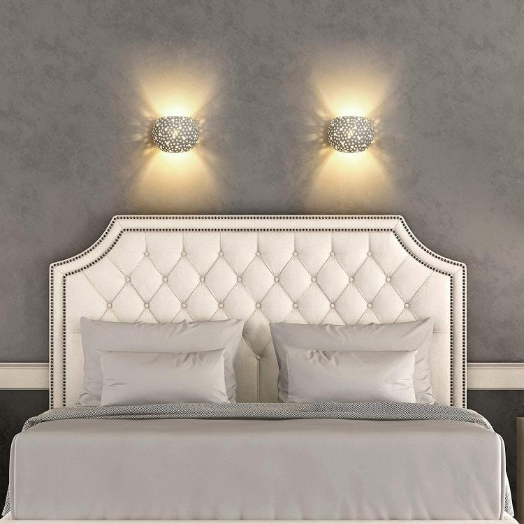 Universe Double Emission Perforated Plaster Wall Light G9 Indoor Lamp
