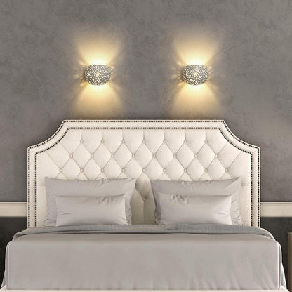 Universe Double Emission Perforated Plaster Wall Light G9 Indoor Lamp