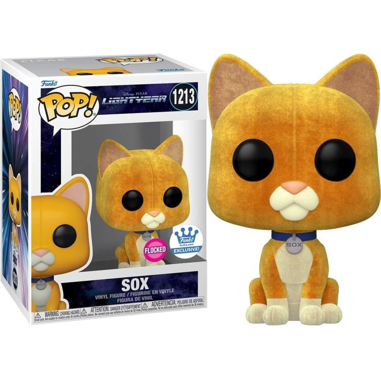 Funko Pop! Disney Pixar – Lightyear (1213) Sox Flocked Exklusive Figur 9cm