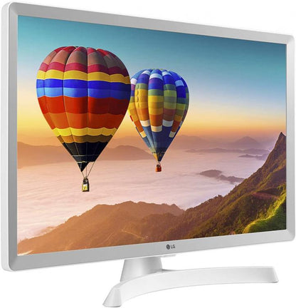 LG Smart TV 28TQ515S LED Full HD Monitor WXGA DVB-T2 Wi-Fi Netflix DAZN Weiß