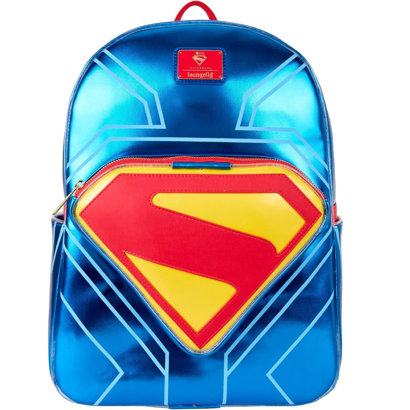 Funko Loungefly Warner Bros – DC Superman Glow Full-Size Rucksack