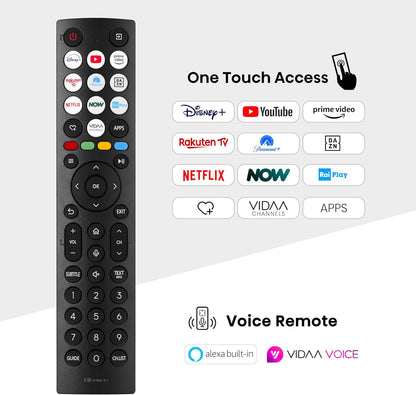 Hisense Smart TV 55" UHD 4K Ultra HD 55A6N LED Android Wi-Fi HDMI HDR