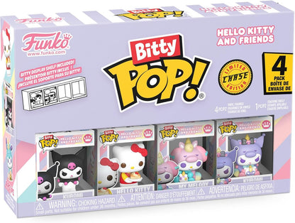 Funko Bitty Pop! Hello Kitty und Friends 4er-Pack Kuromi Limitierte Chase