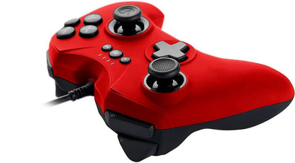 Nacon PC Gaming Controller GC-100 Rot Windows Pad 6 Tasten Computer