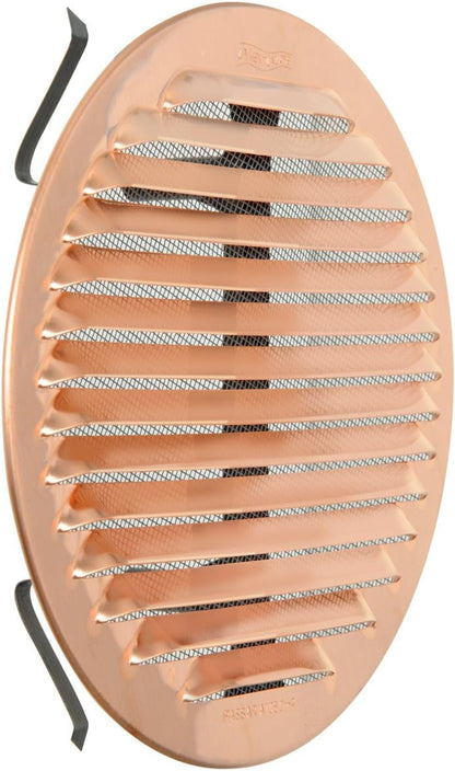 Griglia Tonda in Rame Naturale con Molla 175 mm
