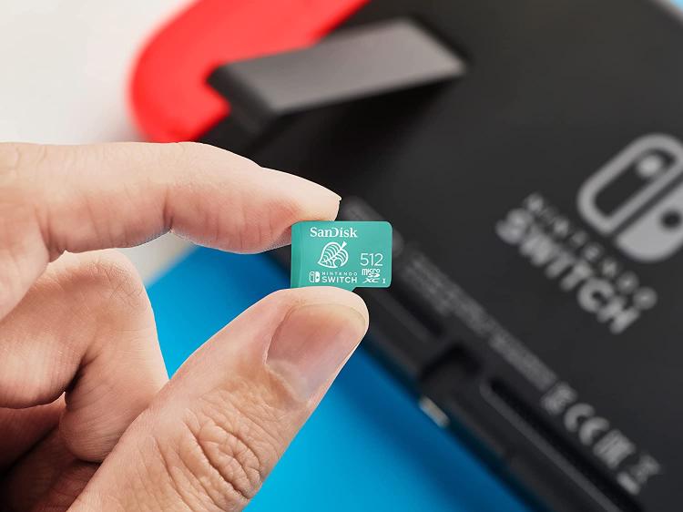 Nintendo Switch SanDisk microSDXC 512 GB Speicherkarte microSD Nintendo Animal Crossing