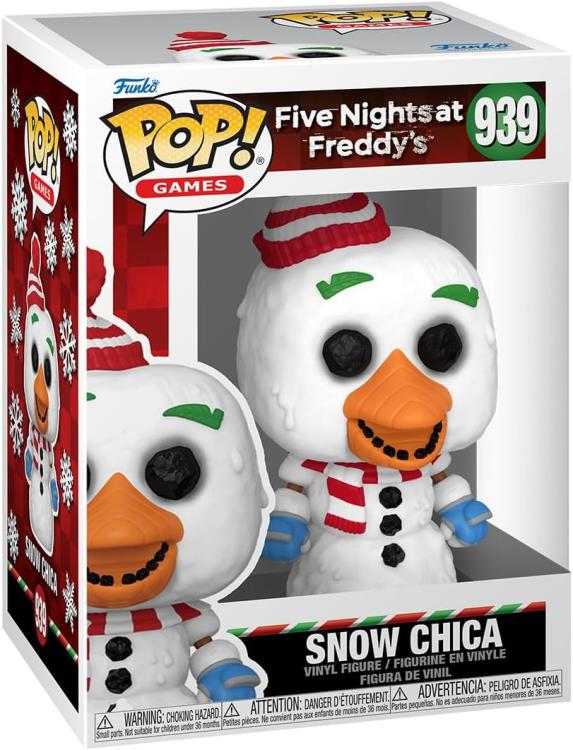 Funko Pop! Games - Five Nights At Freddy's - (939) Snow Chica Statue Figur 9cm