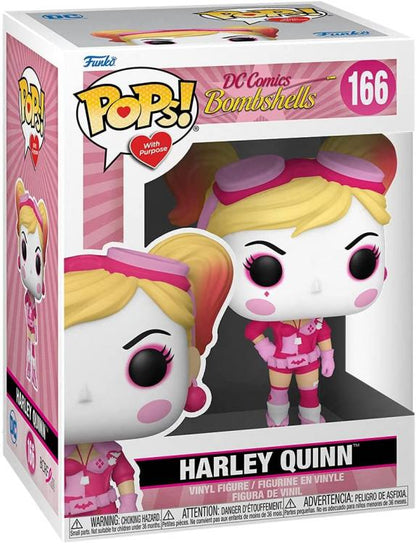 Funko Pop! DC Comics Bombshells - Harley Quinn (166) Pink Girl Figure Vinyl