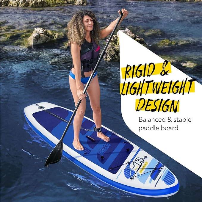 Umwandelbares SUP-Board in Kanu – Aufblasbar 305x84x12 cm, max. 120 kg