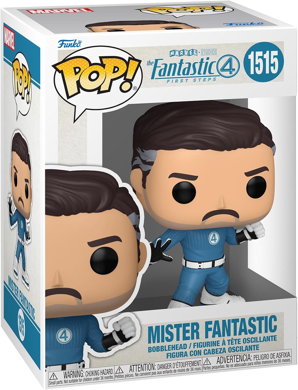 Funko Pop! Marvel Studios Fantastic 4 – (1515) Mister Fantastic Vinylfigur 9cm
