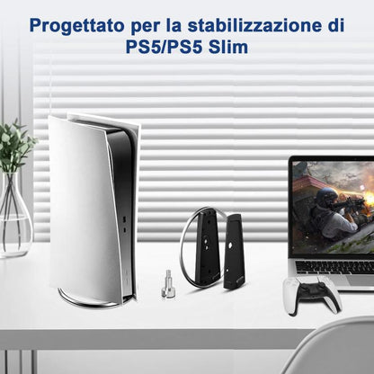 DEAD WAVE PS5 SLIM VERTIKALSTÄNDER FÜR PLAYSTATION 5 KONSOLE VERTIKALSTÄNDER NEU