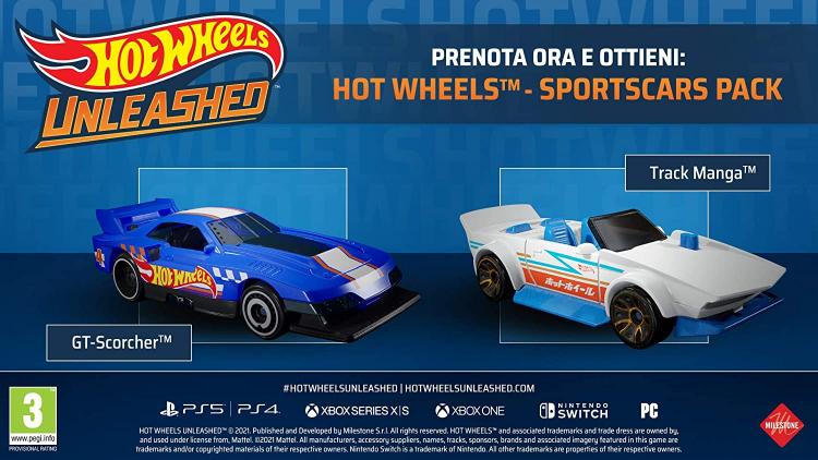 Hot Wheels Unleashed Day One Edition Ps4 Gioco Italiano Racer Playstation 4