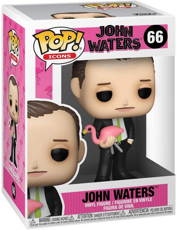 Funko Pop Icons John Waters 66 Bobble Head Pop Vinyl Figur 9cm Film