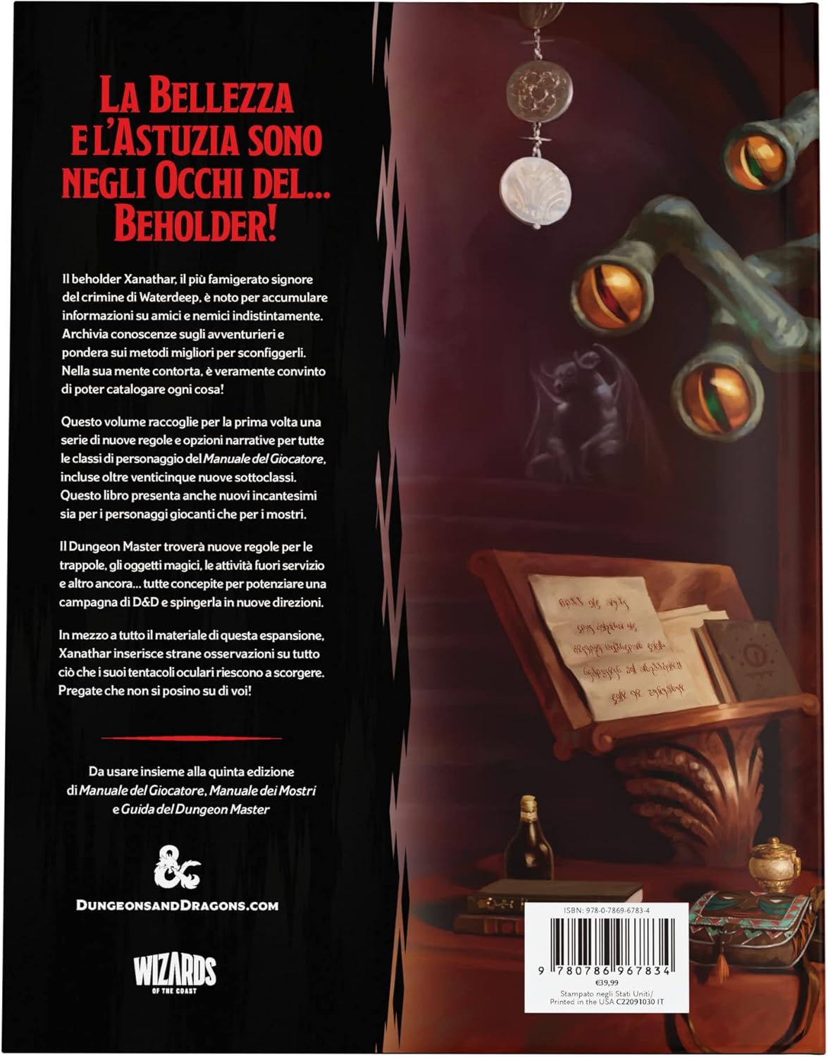 Dungeons & Dragons - Guida Omnicomprensiva Di Xanathar (Vers. Ita) Libro