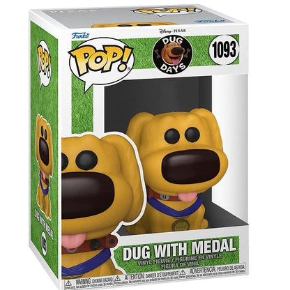 Funko Pop Disney Pixar - Dug Day 1093 Dug With Medal Vinyl-Actionfigur Statue