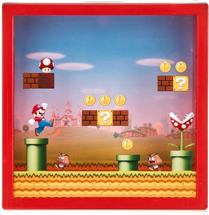 Paladone Paladone Salvadanaio Super Mario Arcade 3D Gioco Nintendo Money Box Pld