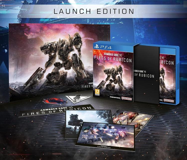 Armored Core VI Fires Of Rubicon Launch Edition PS4 Italienisch Neu Versiegelt PS5