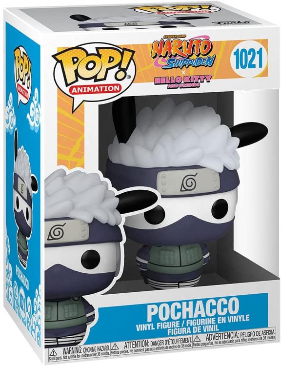 Funko Pop! Hello Kitty Naruto - (1021) Pochacco Kakashi Sanrio Figur 9cm