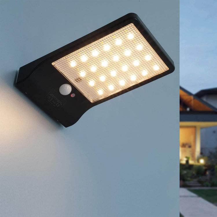 Universum Strahler 48 LED 10W Outdoor Wasserdichte Wandleuchte Solarleuchte