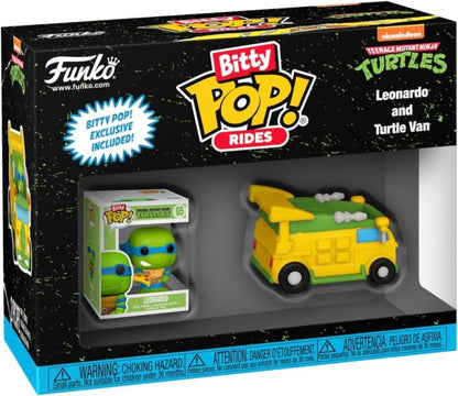 Funko Bitty Pop! Rides TMNT Teenage Mutant Ninja Turtles – Ride Leonardo 2.5cm