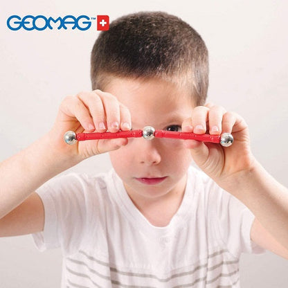 Geomag Classic Color 50 bunte Magnetstäbe und -kugeln Bauspielzeug