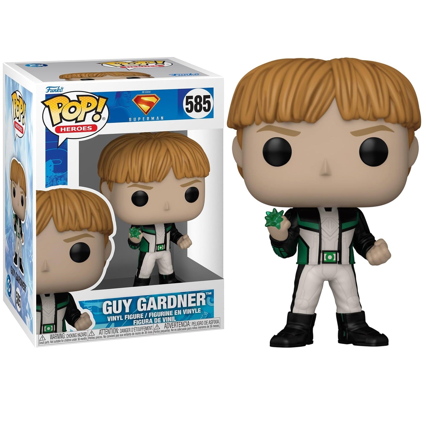 Funko Pop ! Heroes - Superman 2025 - (585) Guy Gardner Vinyl Figure 9cm