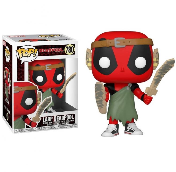 Funko Pop Marvel Deadpool 30th – Nerd Larp Deadpool (780) Figur Converse Film