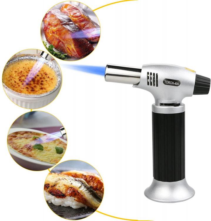 Mini Cannello Bruciatore Torcia A Gas Ricarica Fiamma Ossidrica Caramellatore