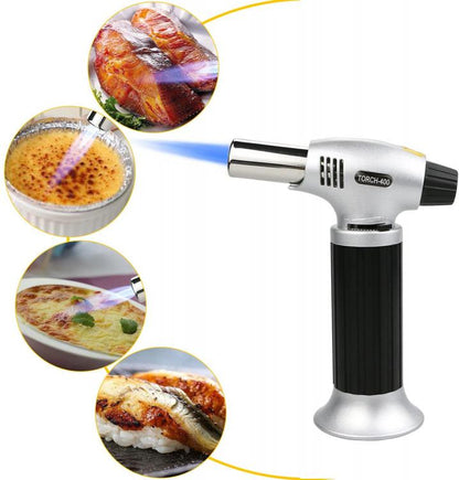Mini Cannello Bruciatore Torcia A Gas Ricarica Fiamma Ossidrica Caramellatore