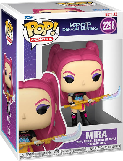 Funko Pop Animation - KPop Demon Hunters (2258) Mira Figur Vinyl 9cm